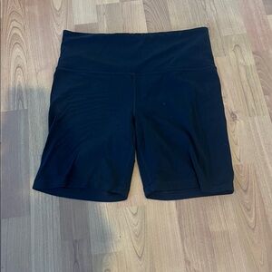 Athleta Black bike Shorts